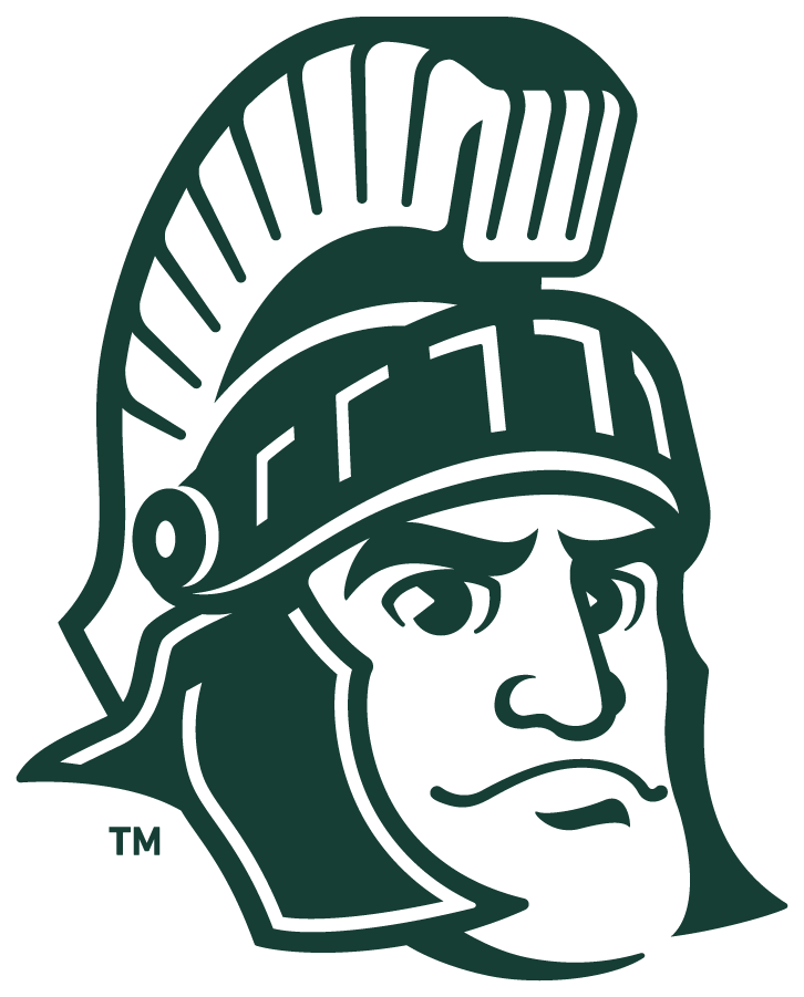 Michigan State Spartans 2016-Pres Mascot Logo v3 iron on transfers for T-shirts